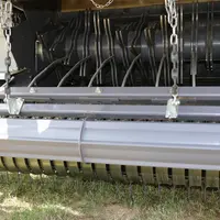 Le combiné presse-enrubanneuse Mondiale 120 Combi de Maschio Gaspardo dispose d'un pick-up de 1,20 m et d'un rotor à 13 ou 25 couteaux.