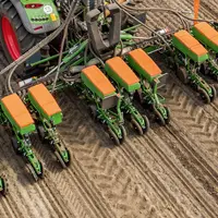 Amazone propose sur ses semoirs monograines Precea un système de jalonnage hydraulique.