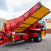 L’arracheuse de pommes de terre Grimme EVO 280 accède désormais en option à une trémie NonstopBunker de 7,5 tonnes.