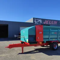 La remorque distributrice Dmeter de Jeulin est proposée en capacités de 12 à 22 m3.