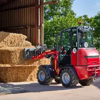 Le valet de ferme électrique Weidemann 1190 eHoftrac est désormais équipé d'une batterie lithium-ion de 14 à 23,4 kW, lui procurant une autonomie théo