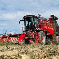 L’intégrale à betteraves Terra Dos 5-30 d’Holmer dispose de deux essieux.