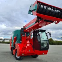 Les mélangeuses automotrices Actimix de Jeulin bénéficient d’une fraise de 2 m de large à la puissance accrue, alimentant un convoyeur de 700 mm de la