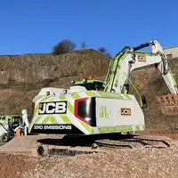 Pelle mécanique JCB de 22 tonnes fonctionnant à partir d'une pile à combustible