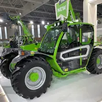 Le chargeur télescopique compact TF 30.7 de Merlo affiche une hauteur de seulement 1,98 m en version L à cabine basse.