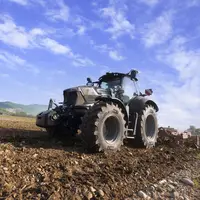 L'AgriMaxFactor de BKT est un pneumatique de grande dimension à destination des tracteurs de forte puissance.
