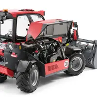 Les moteurs des télescopiques T4512 de Weidemann répondent à la norme antipollution stage V. © Weidemann