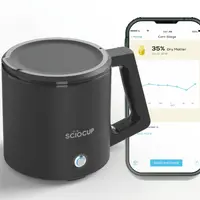 La coupe SCIO de la société Consumer Physics se connecte à un smartphone et permet d'analyser la matière sèche de différents fourrages en moins de 10