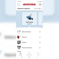 L'application EasyAdjust de Monosem assiste les utilisateurs des semoirs.