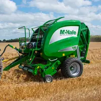 L'Irlandais McHale maximise le débit de chantier de ses presses à balles rondes à chambre variable en automatisant au maximum et en augmentant les vit