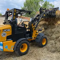 La chargeuse JCB 403E propose trois modes de conduite.