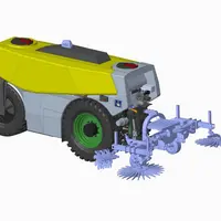 Le robot AgXeed HSS pourra être équipé de différents outils.