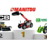Classement des immatriculations de chargeurs télescopiques - Manitou, JCB et Merlo