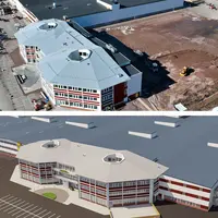 A Väderstad (Suède), le fabricant éponyme d'outils de travail du sol et de semis va construire deux nouveaux bâtiments derrière les nouveaux bureaux e