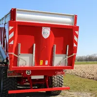 Benne monocoque La Campagne 81-32 avec nouvelle porte arrière avec deux trappes guillotines