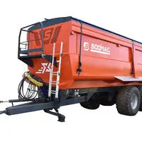 Remorque monocoque Sodimac Xeal 2 à trois essieux