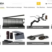 Pièces de moissonneiuses-batteuses sur site internet Landa