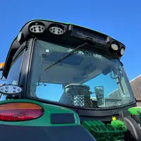 Le tracteur John Deere 6R 165 bénéficie d'un éclairage full led très efficace.