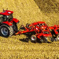 Tracteur Case IH Puma 260 CVXDrive avec déchaumeur