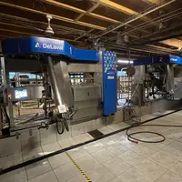 Les deux robots DeLaval de l’EARL du Manoir traient de 84 à 100 vaches laitières par jour, selon les mois.