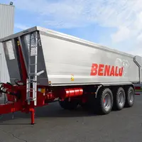 La gamme de bennes tout en aluminium de Benalu se compose des modèles Agrialu 88 et 95.