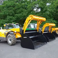 Le godet à fraise de désilage d'Emily s'adapte désormais sur les chargeurs télescopiques dépourvus de circuit hydraulique de drainage et de prise élec