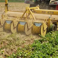 Les diabolos restructurent les buttes sur les broyeurs de fanes KS.
