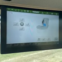Le tracteur Fendt 728 Vario Gen7 est équipé d'un siège à réglage électrique depuis le terminal.