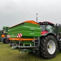L'épandeur d'engrais ZA-TS 5000 d'Amazone se complète en option de la fonctionnalité WindControl utilisant un anémomètre pour corriger la courbe d'épa