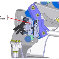 Le raccordement des connexions hydrauliques et électriques s’effectuent sans que l’utilisateur n’ait à descendre de la cabine du tracteur.