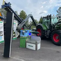 La débroussailleuse Spider de GreenTec est disponible de 5,20 à 8,20 m de portée horizontale.