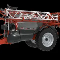 Les pulvérisateurs traînés Metris 2 de Kuhn inaugurent une rampe à trois bras mixant acier et aluminium.