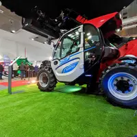 Le chargeur télescopique MLT 625e affiche une autonomie de 4 heures en continu.