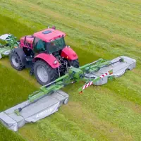 Le groupe de fauche arrière PDD1050 de Pronar se combine à une faucheuse frontale mesurant de 2,60 à 3,40 m de large.