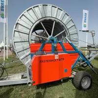 L'enrouleur Fasterholt FMGT5 accueille un tuyau de 100 mm  de diamètre et jusqu'à 450 m.