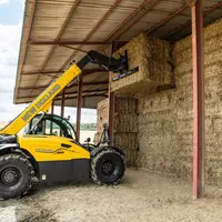 Les chariots télescopiques TH de New Holland inaugurent un dispositif de parallélogramme électrohydraulique offrant davantage de précision qu’un vérin