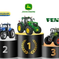 Top 3 des ventes de tracteurs agricoles standards en France en 2023
