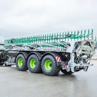 La rampe à patins Skatemaster 300 de Fliegl se replie en respectant un gabarit de 3 m de large au transport.