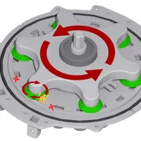 Le répartiteur de lisier Scalper de Joskin utilise le principe associant des couteaux circulaires montés sur un support rotatif et des contre-couteaux