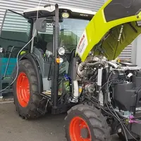 Tracteur viticole Claas Nexos 240 au banc moteur