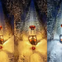 Valtra propose de faire varier l'intensité lumineuse et la température de l'éclairage en fonction des conditions.