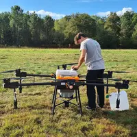 Drone AG100 d’Agrodrone au remplissage