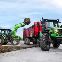 Tracteurs 5 Keyline de Deutz-Fahr avec chargeur frontal