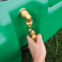 Le bac d’abreuvement Dynabac de La Buvette dispose d'un raccord à couplage rapide.
