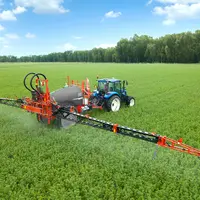 Pulvérisateur traîné Campo de Maschio Gaspardo au travail