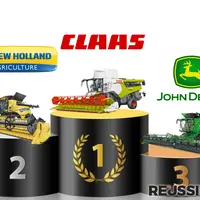 Claas renoue avec la position de leader de la moissonneuse-batteuse en France.