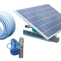 Le kit de pompage solaire Solar Superflow de La Buvette est complètement autonome.