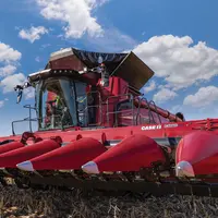 Les moissonneuses-batteuses Case IH AF9, AF10 et AF11 affichent une capacité de trémie de 20 000 l.