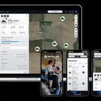 La plateforme numérique FieldOps de CNH propose une interface web et une application mobile.