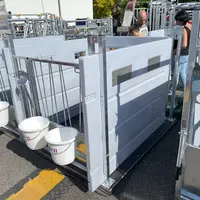 Cases à veaux Hygiène Pro  à cloisons en polyéthylène rotomoulé de Cosnet exposée au Space 2024